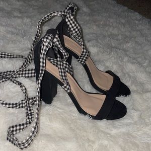 Wrap around heels